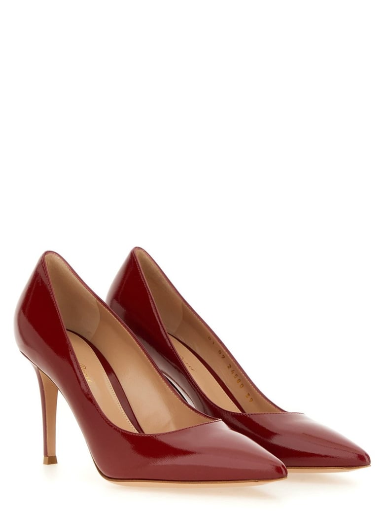 gianvito 85 red décolleté by Selfnex