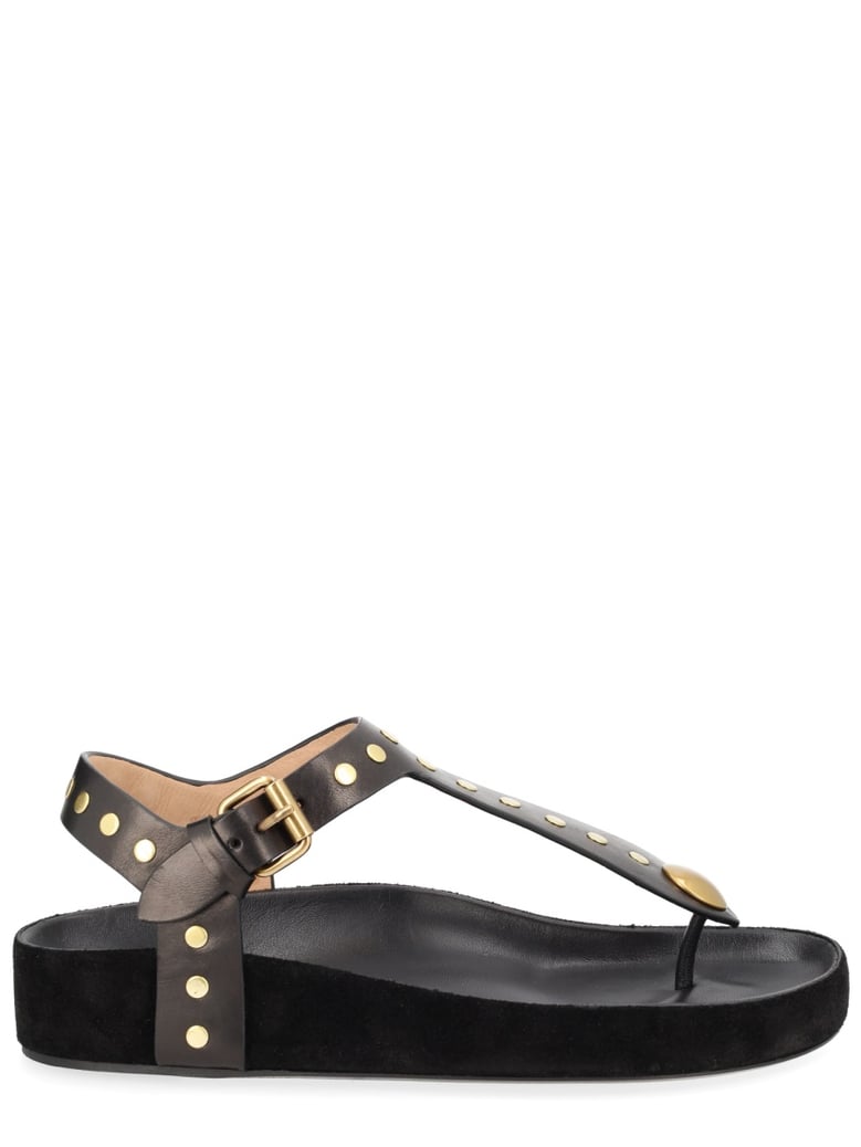 black cow leather sandal by Selfnex