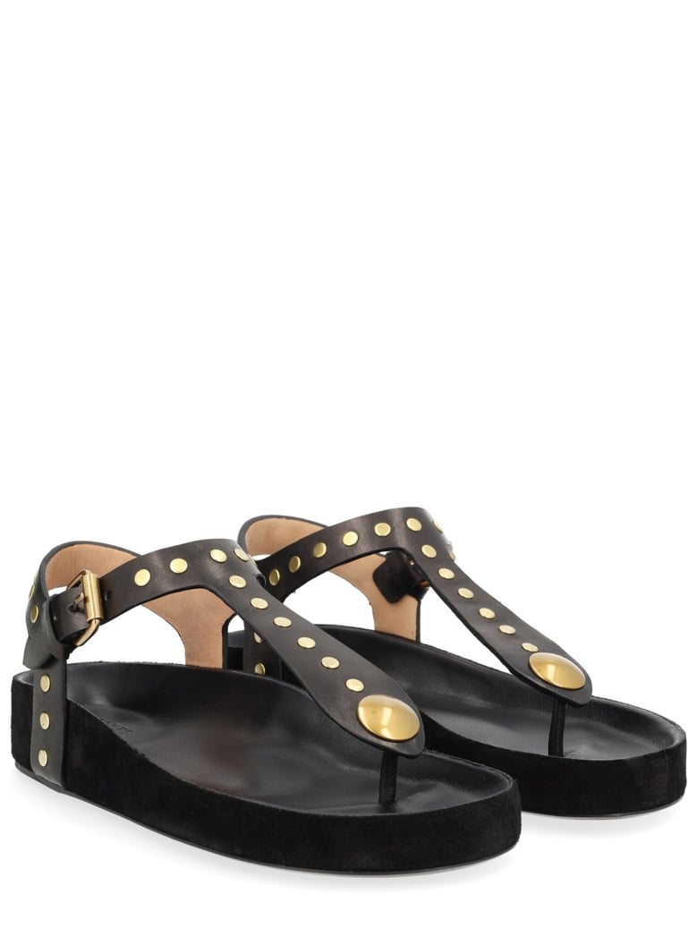 black cow leather sandal by Selfnex