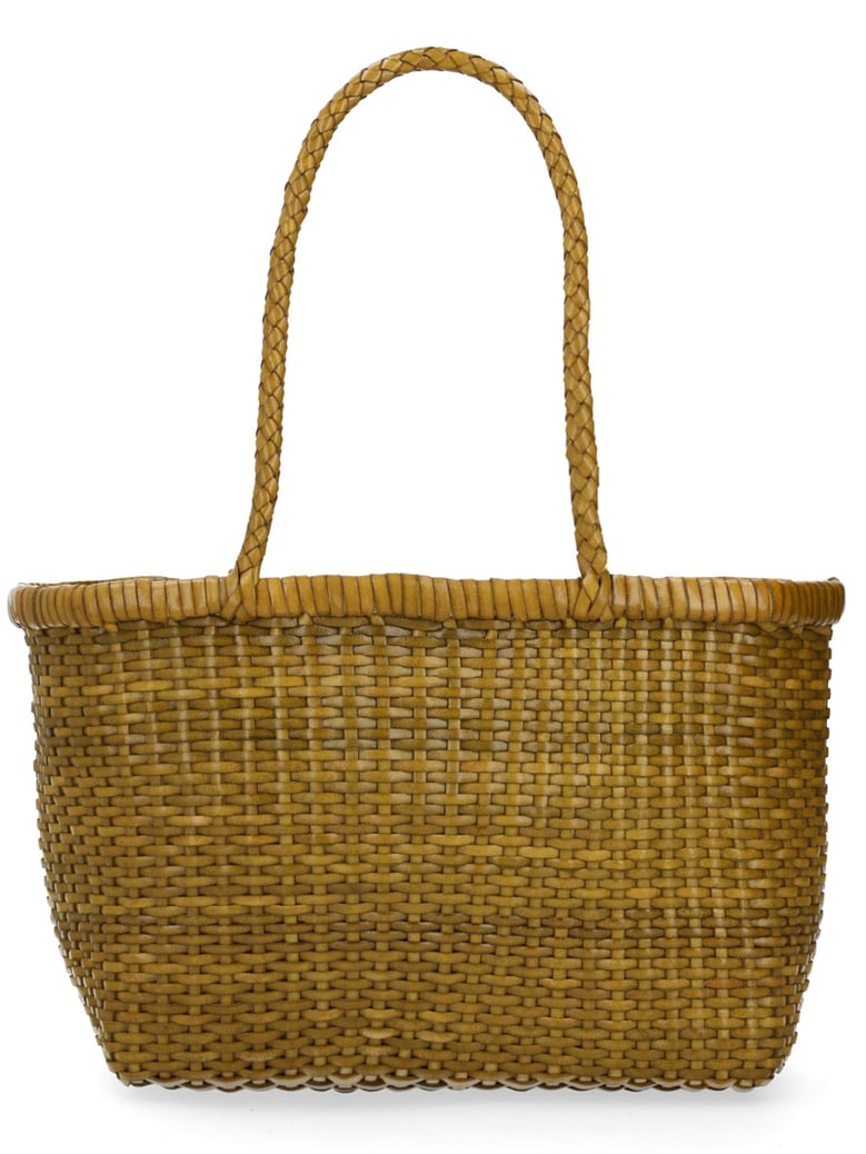 shoulder bag b weave green by Selfnex