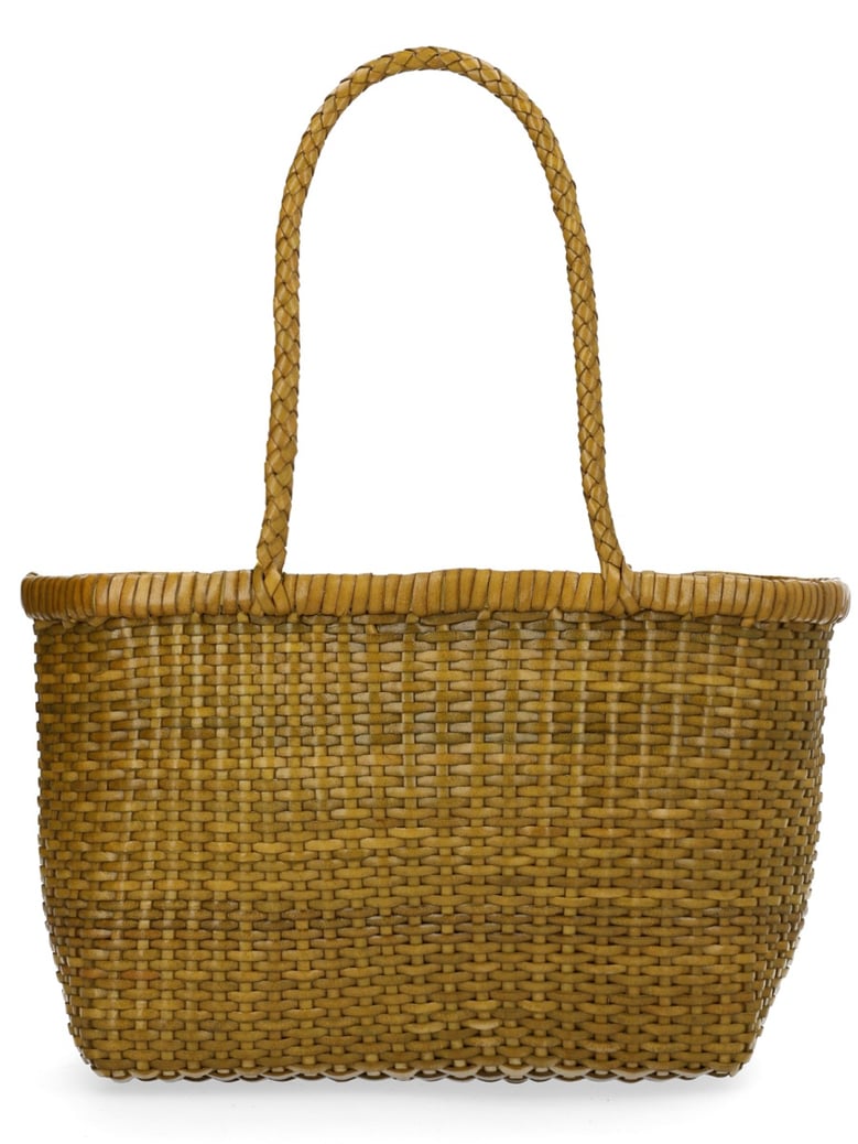 shoulder bag b weave green by Selfnex