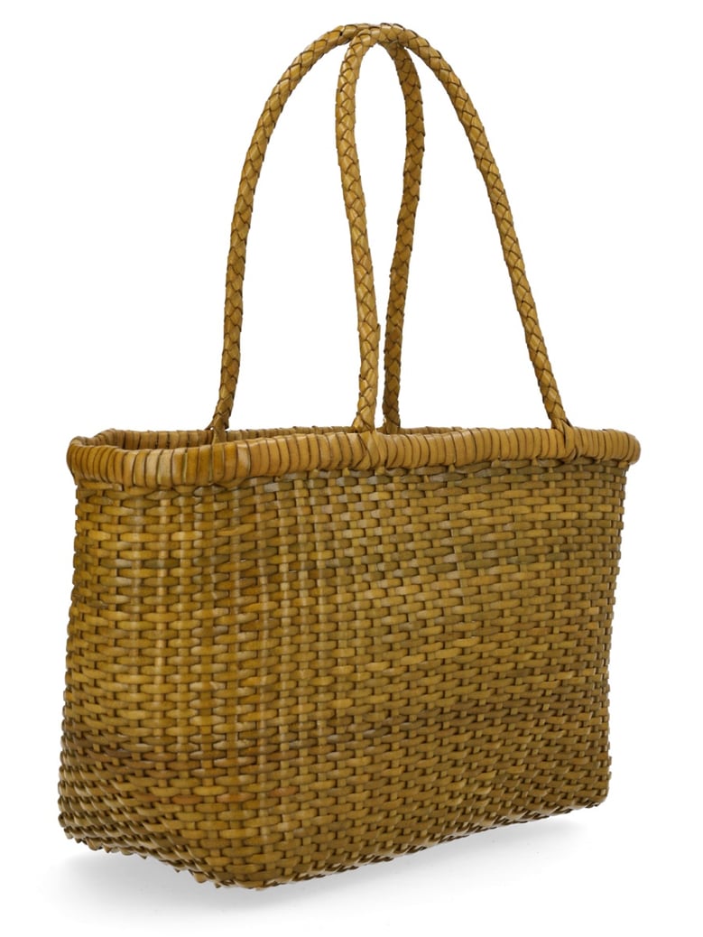 shoulder bag b weave green by Selfnex