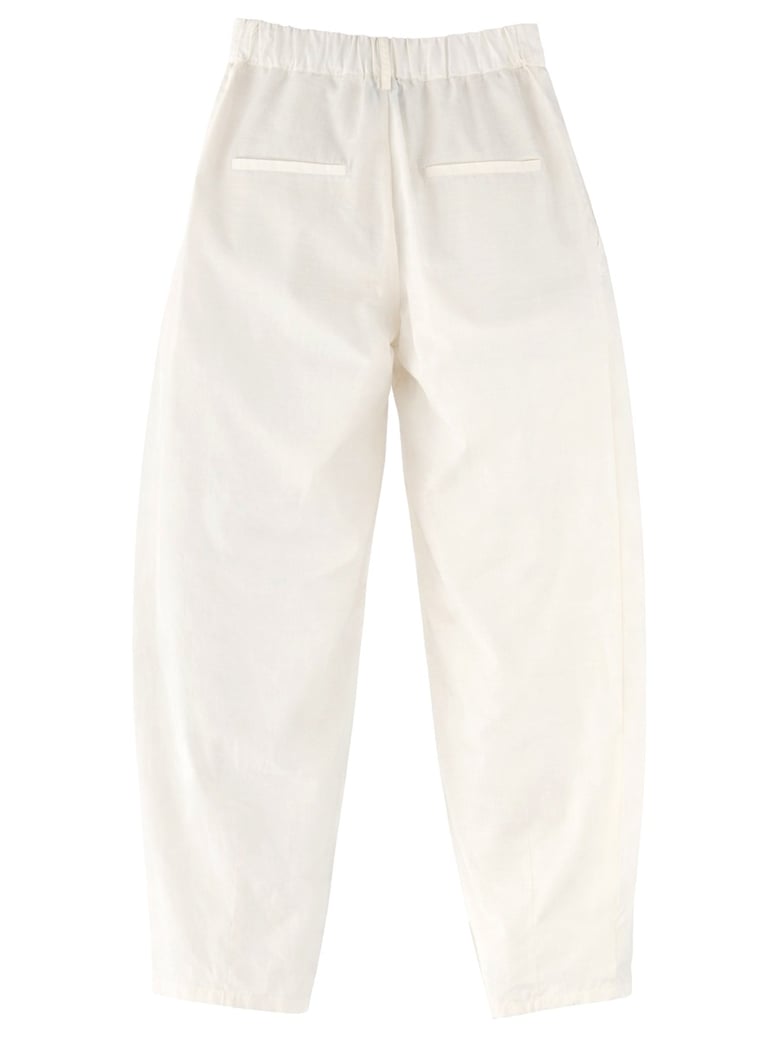 tailored pants white by Selfnex