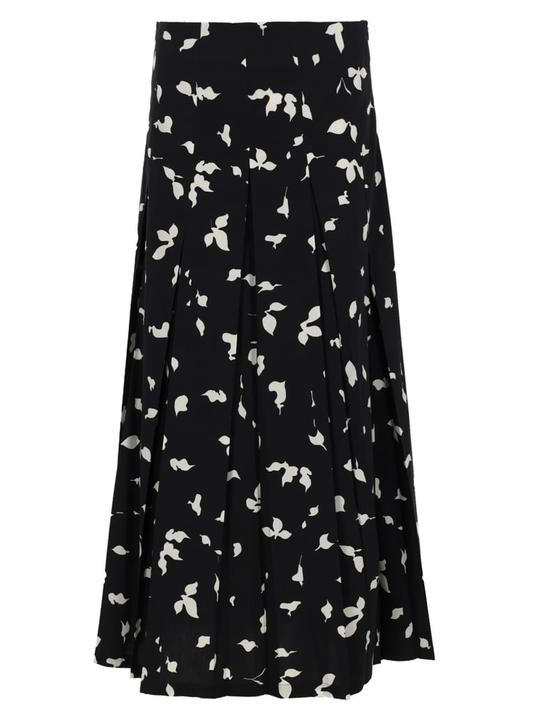 skirt printed black by Selfnex
