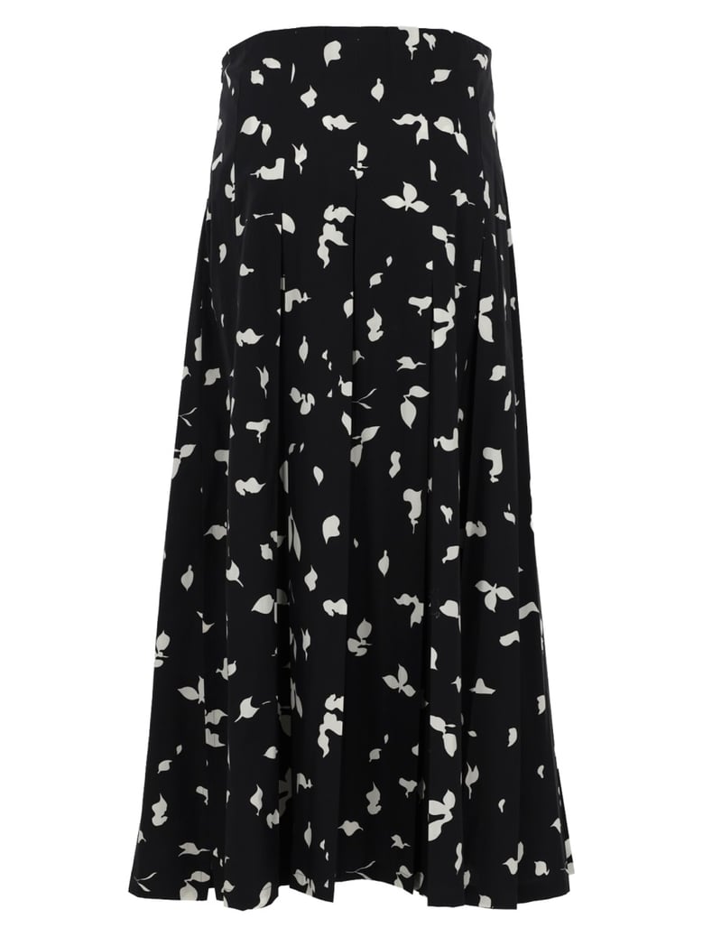 skirt printed black by Selfnex