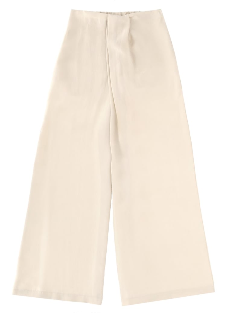 silk tailored pants by Selfnex