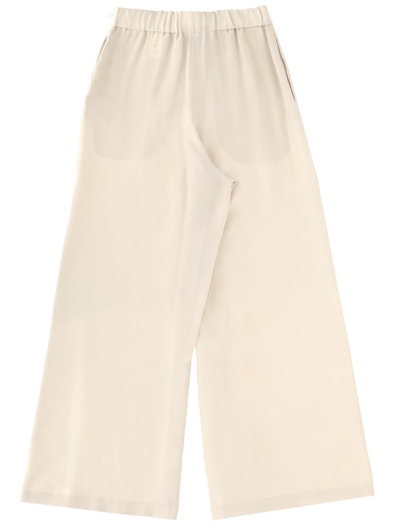 silk tailored pants by Selfnex