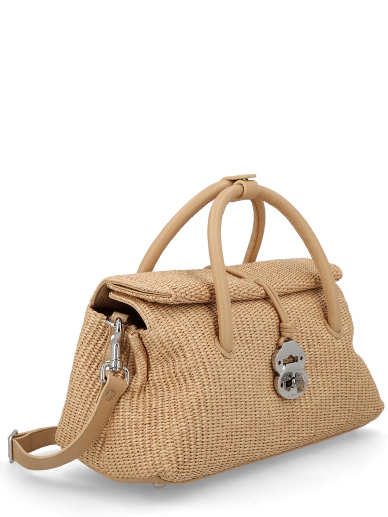 handbag dotta vimini beige by Selfnex