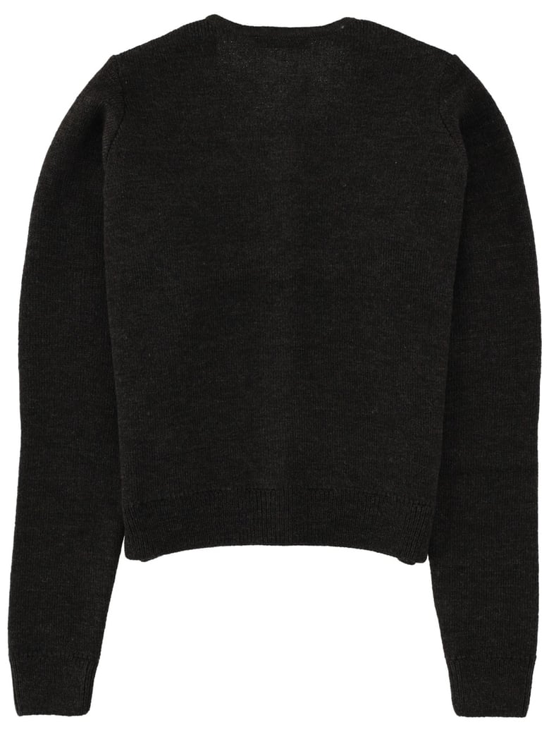 wool blend cardigan by Selfnex