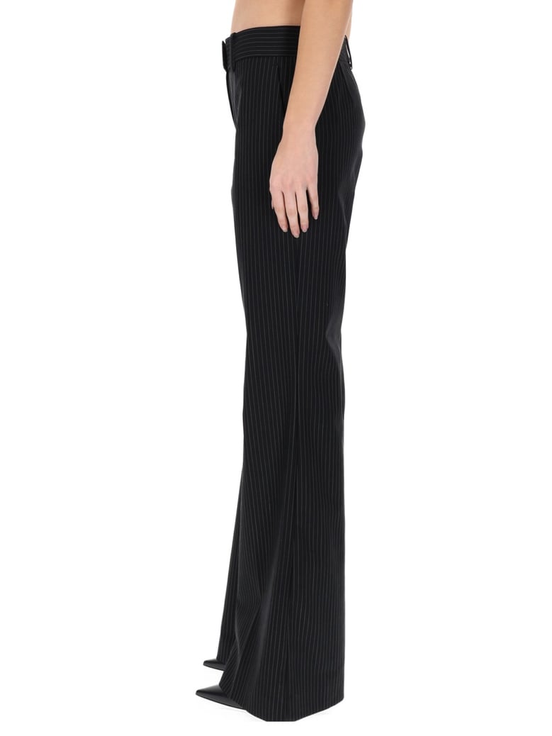 tailored pants in black by Selfnex