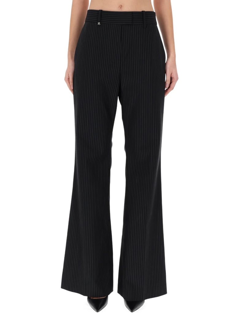 tailored pants in black by Selfnex