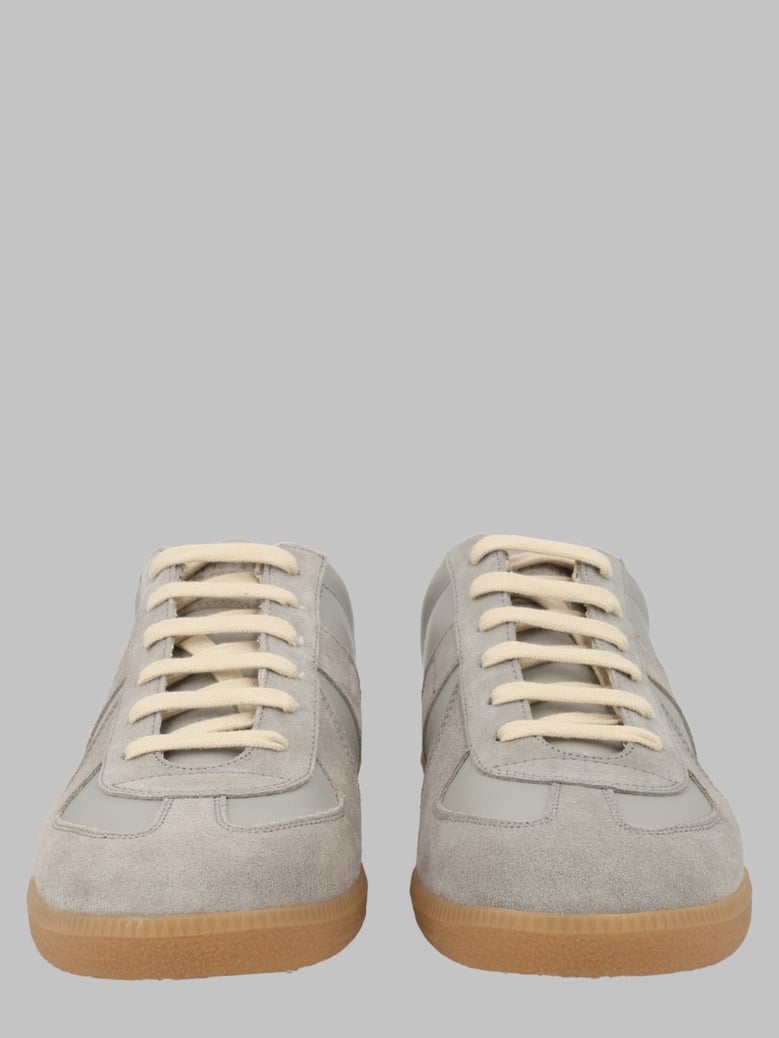 sneakers replica grey leather by Selfnex