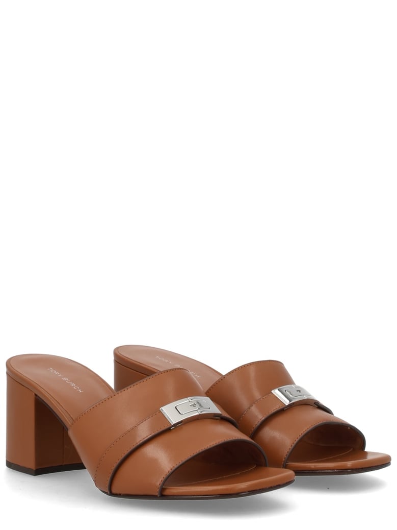 sandal mule "leelee" brown by Selfnex