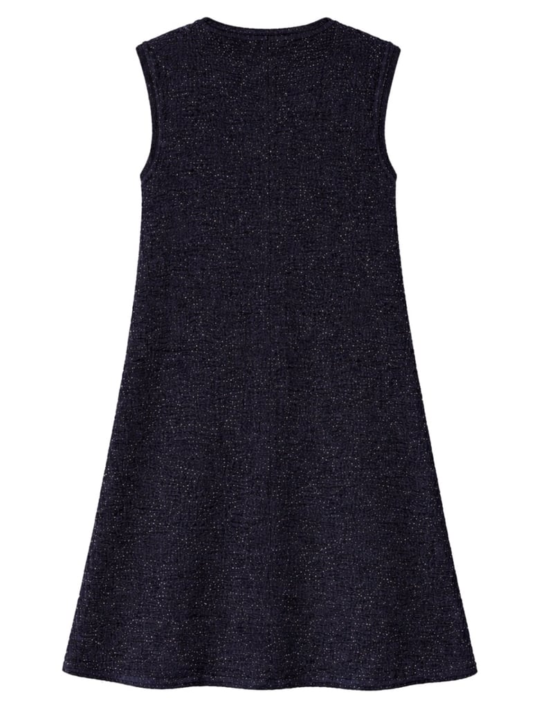 mini dress with sequins blue by Selfnex
