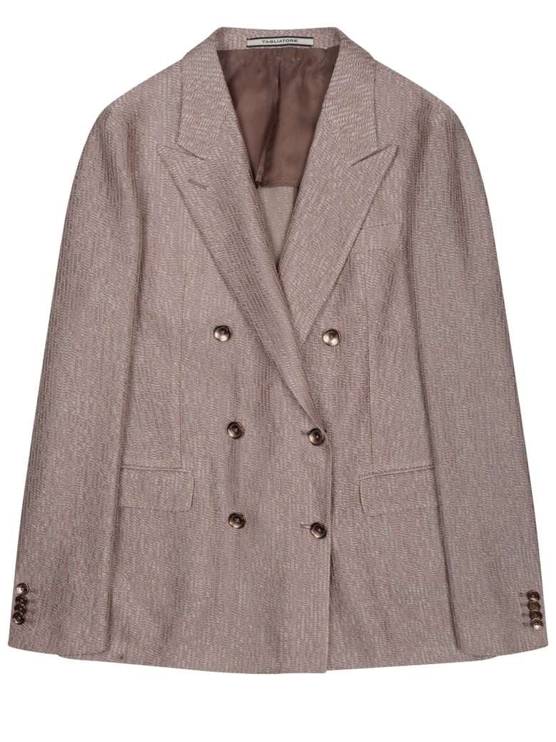 double-breasted jacket parigi pink by Selfnex