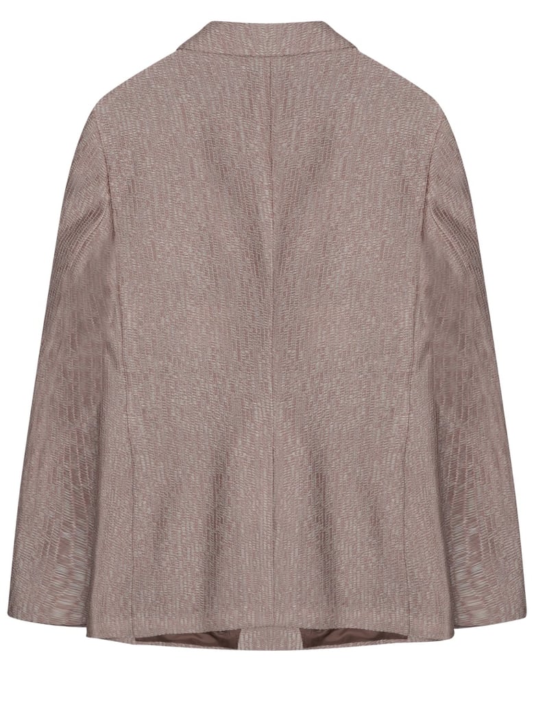 double-breasted jacket parigi pink by Selfnex