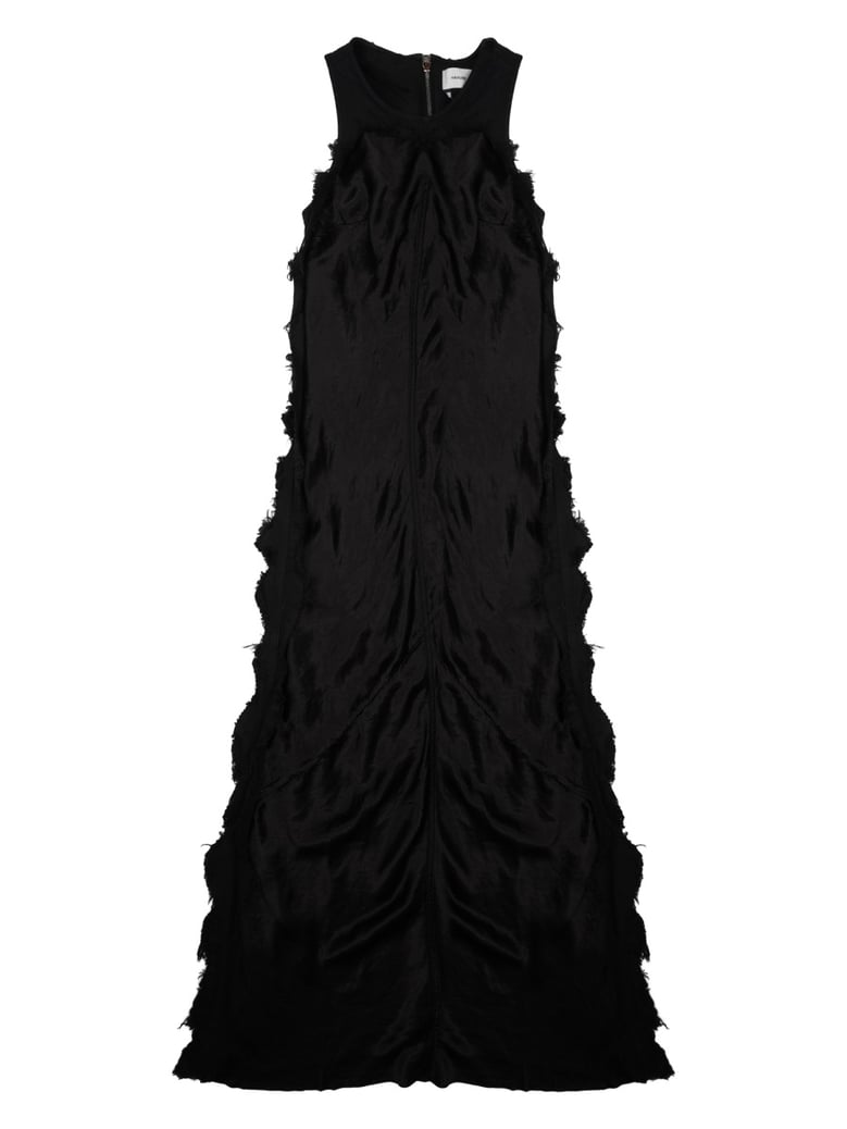 dress toto bull satin black by Selfnex