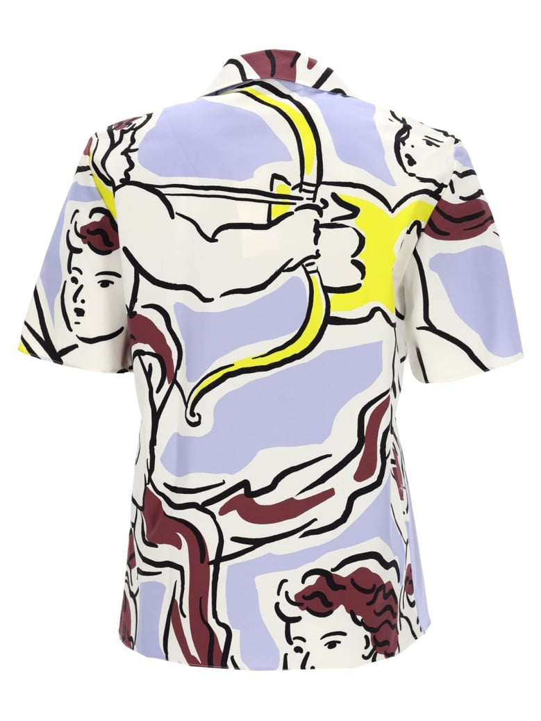 shirt printed multicolour by Selfnex