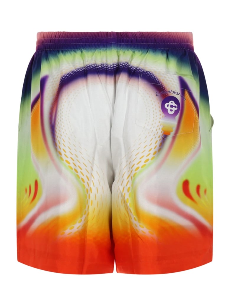 silk shorts multicolour by Selfnex