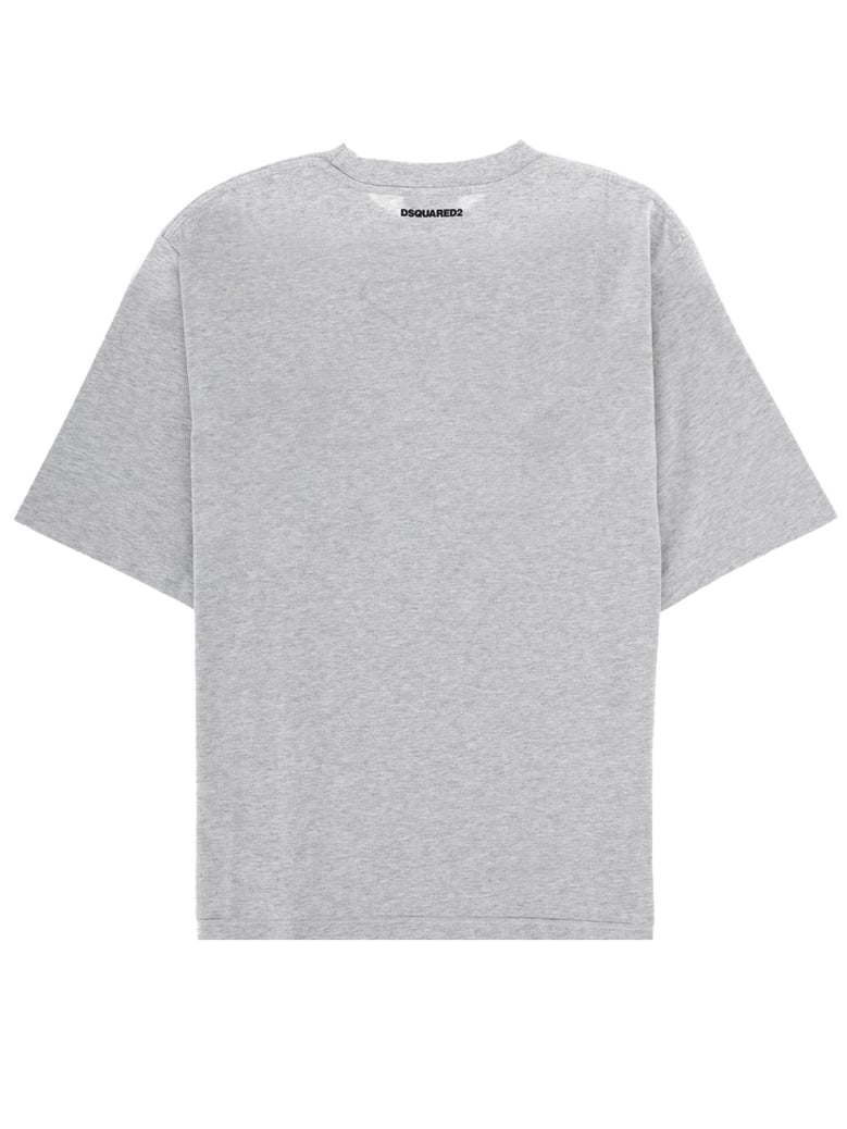 t-shirt with print grey by Selfnex