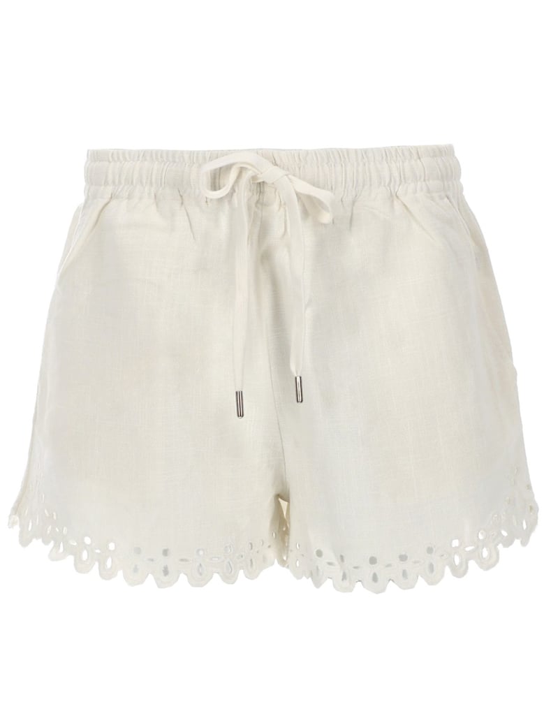 shorts balyme white by Selfnex