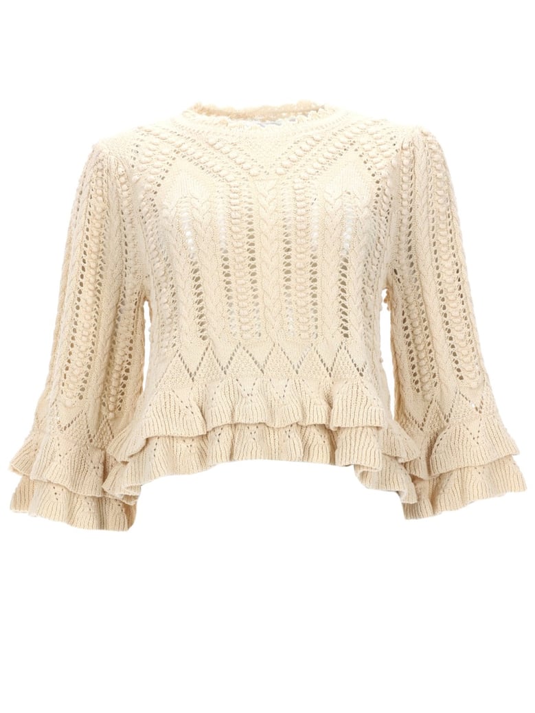 knit jumper norma ivory by Selfnex