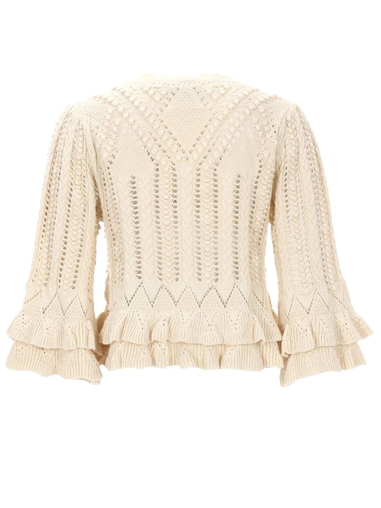 knit jumper norma ivory by Selfnex
