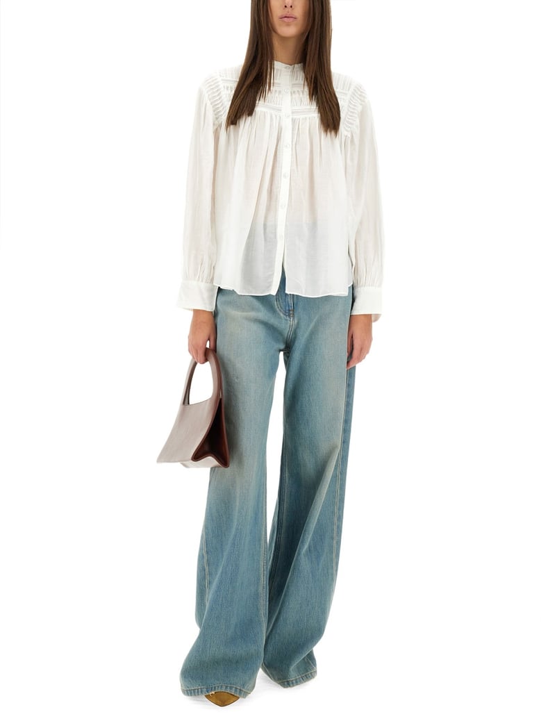 shirt plalia white by Selfnex