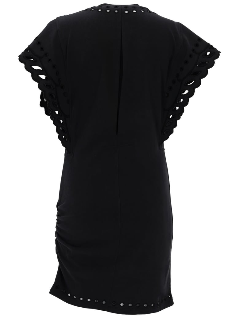 dress orlane black cotton by Selfnex