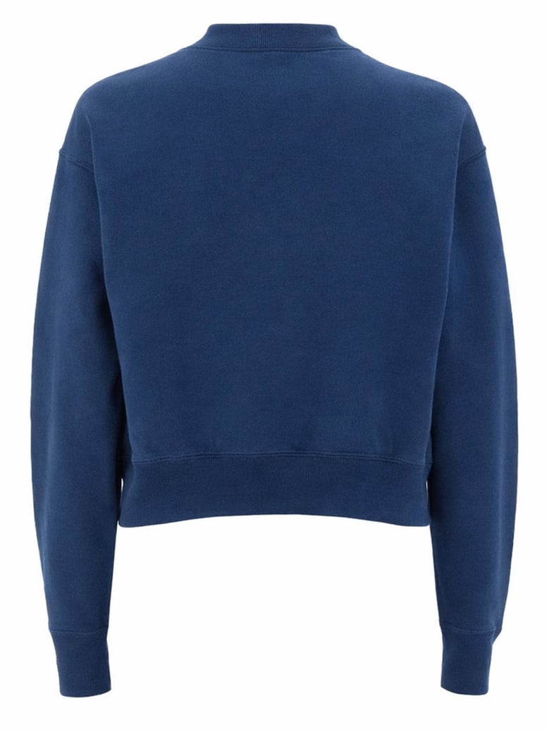 cotton fleece logo pullover by Selfnex
