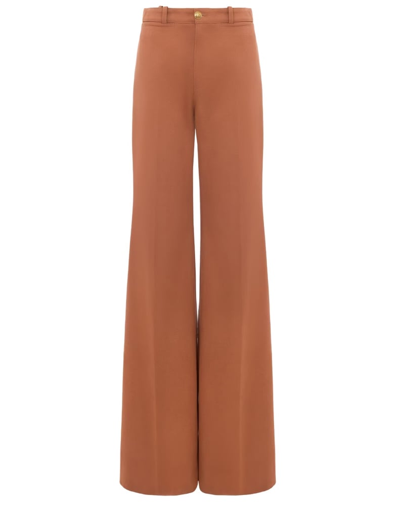 high-waisted flared pants by Selfnex