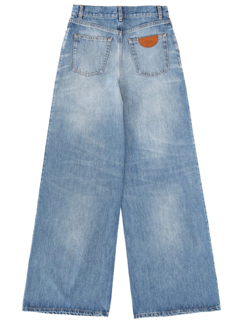 wide leg jeans by Selfnex