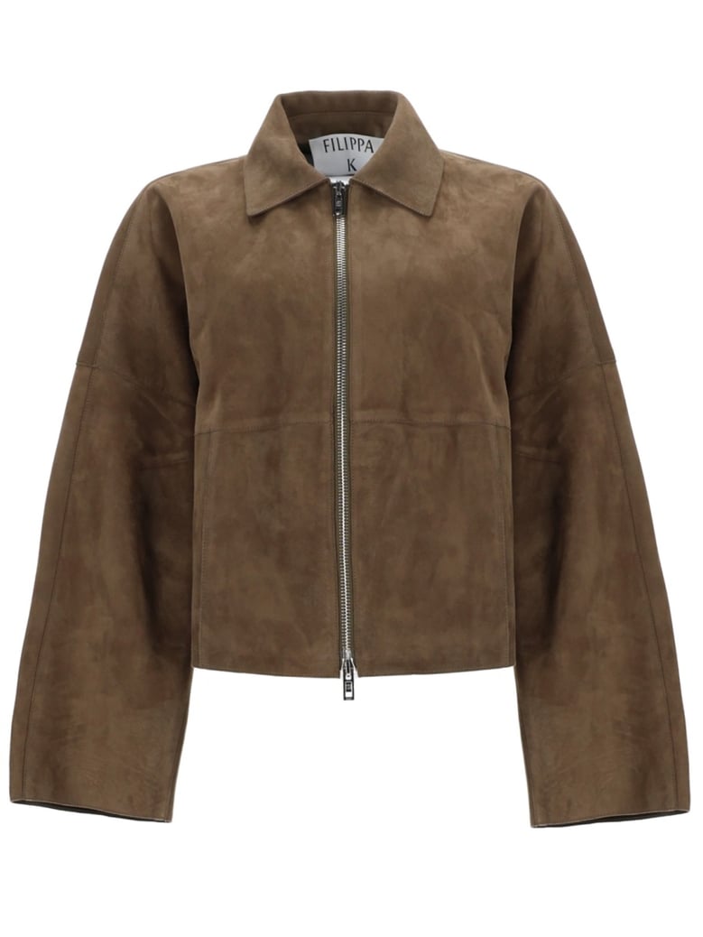 oversize fit green jacket by Selfnex