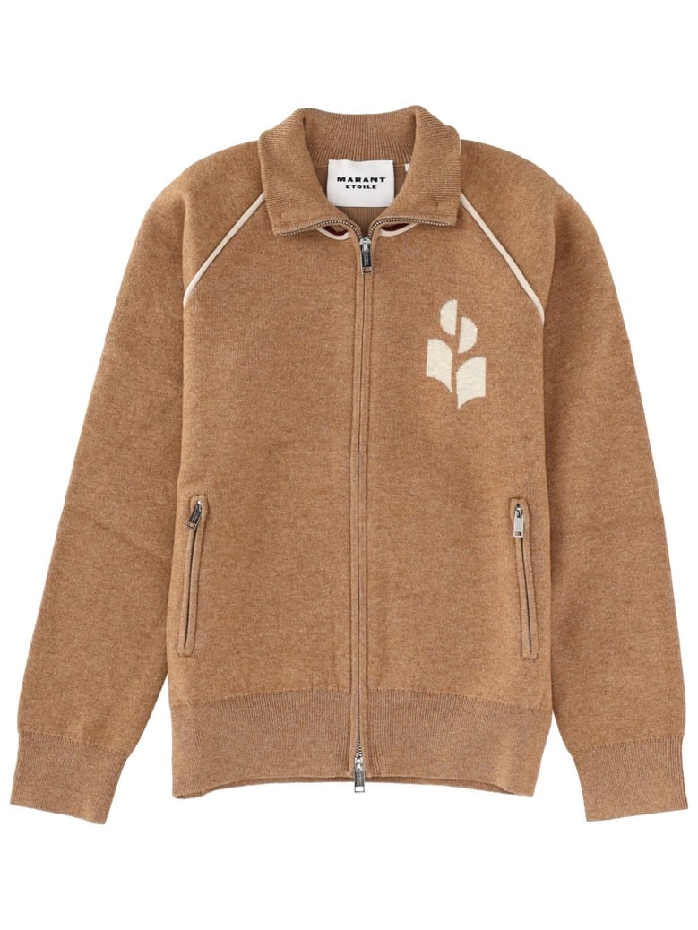 beige cardigan lanya by Selfnex