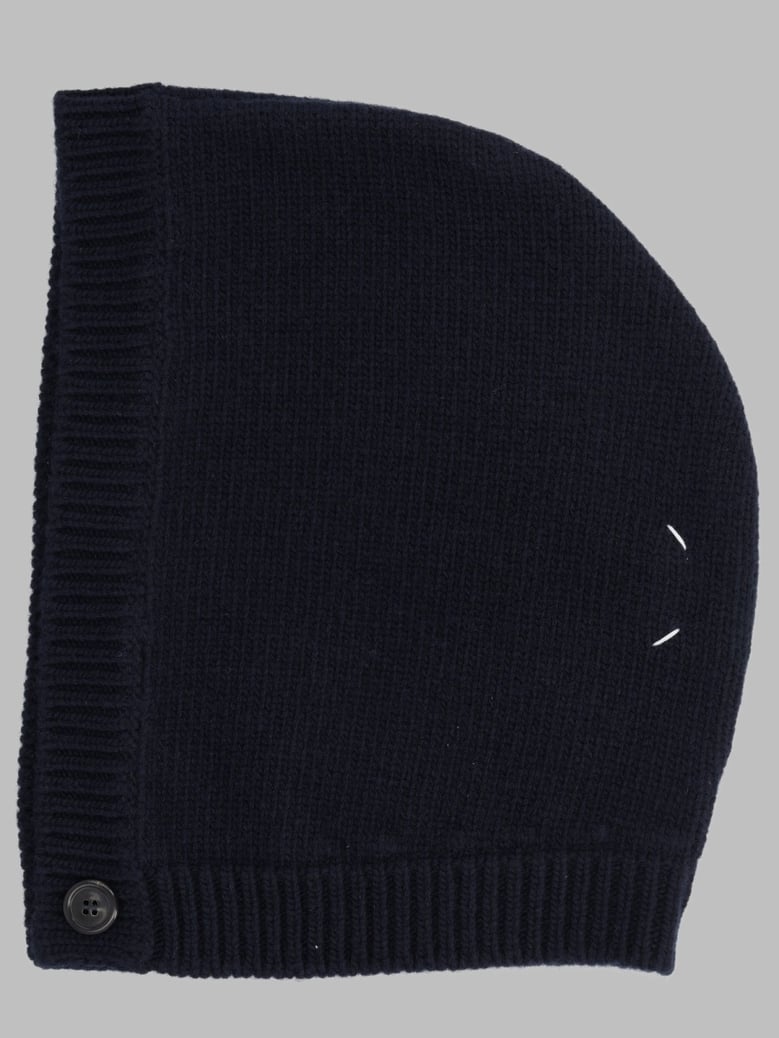 wool hood blue by Selfnex