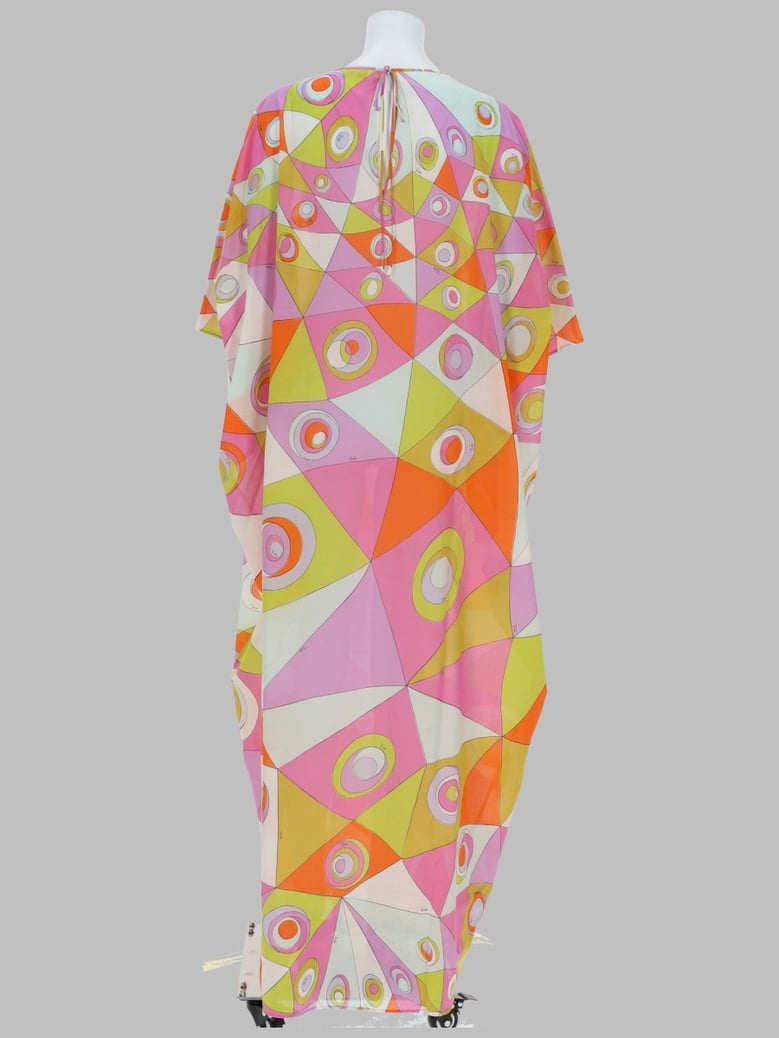 cotton caftan multicolour by Selfnex