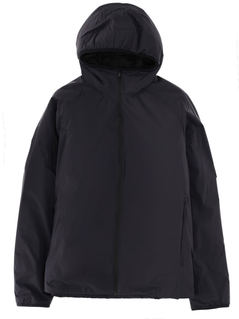 hooded jacket in blue by Selfnex
