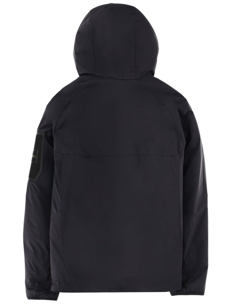 hooded jacket in blue by Selfnex