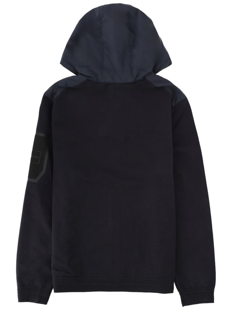 hooded jacket blue by Selfnex