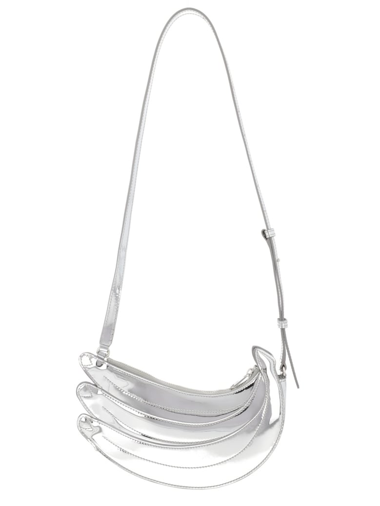 shoulder bag banana silver by Selfnex