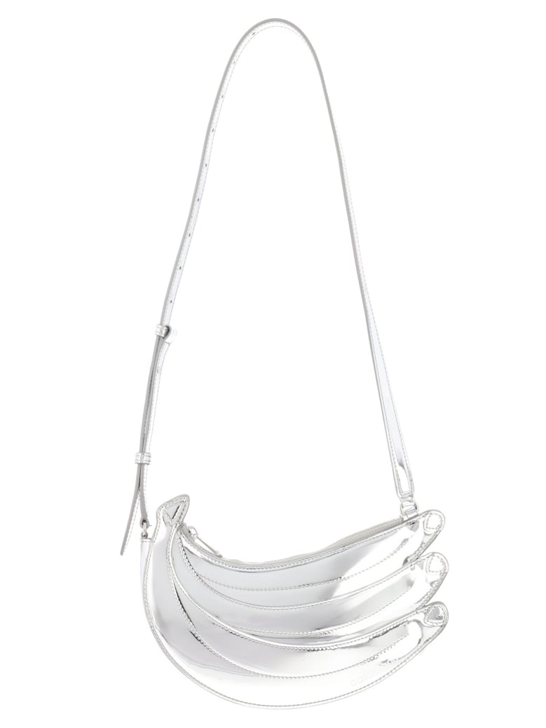shoulder bag banana silver by Selfnex