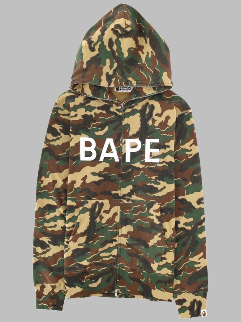 hoodie glitch woodland military green by Selfnex
