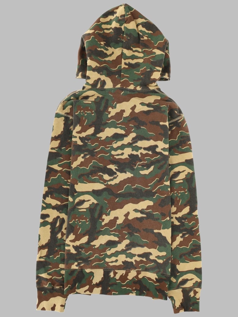 hoodie glitch woodland military green by Selfnex