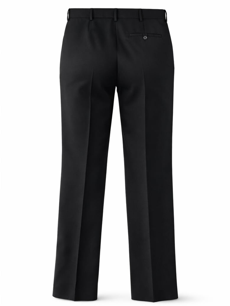 tailored pants in black by Selfnex