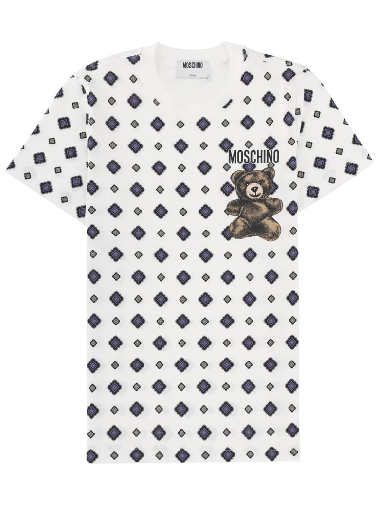 printed cotton t-shirt by Selfnex