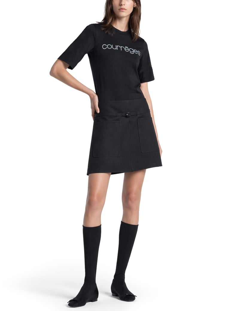 t-shirt with logo black by Selfnex