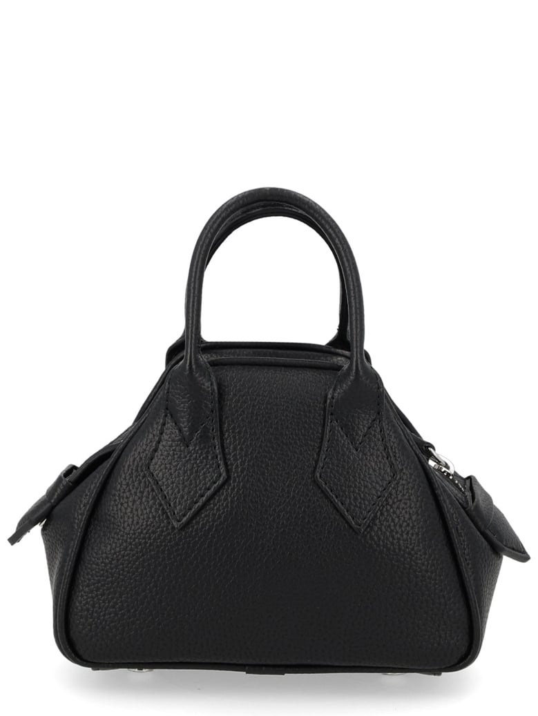 mini yasmine bag in black by Selfnex