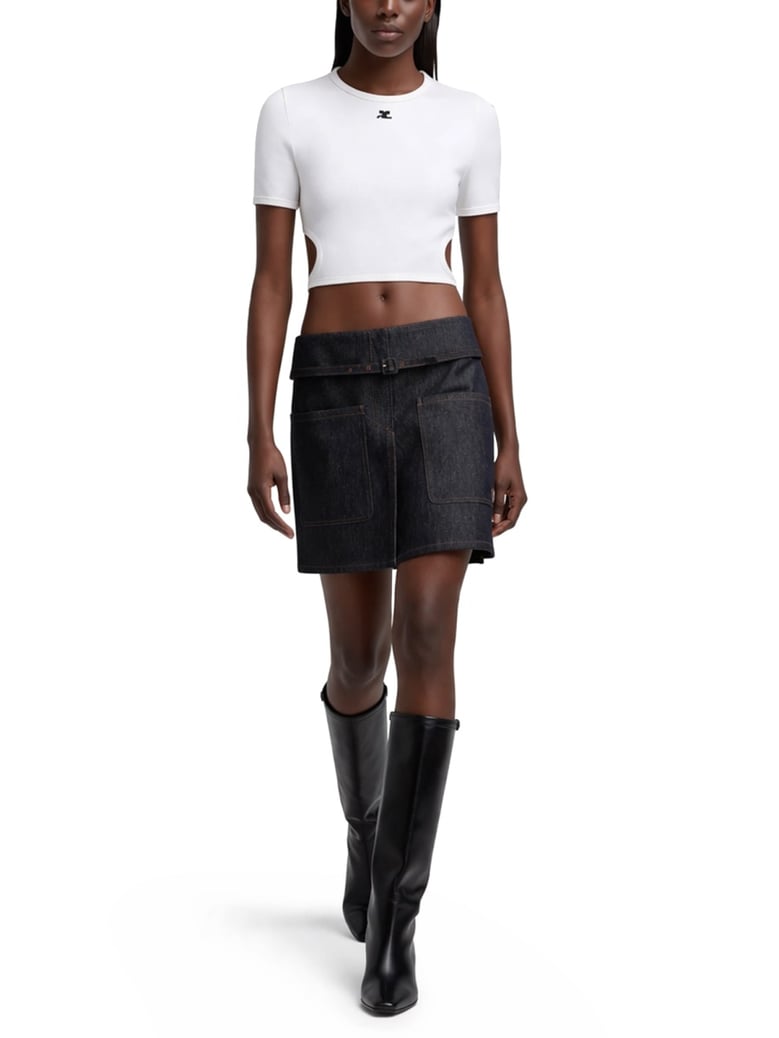 t-shirt cut-out white by Selfnex