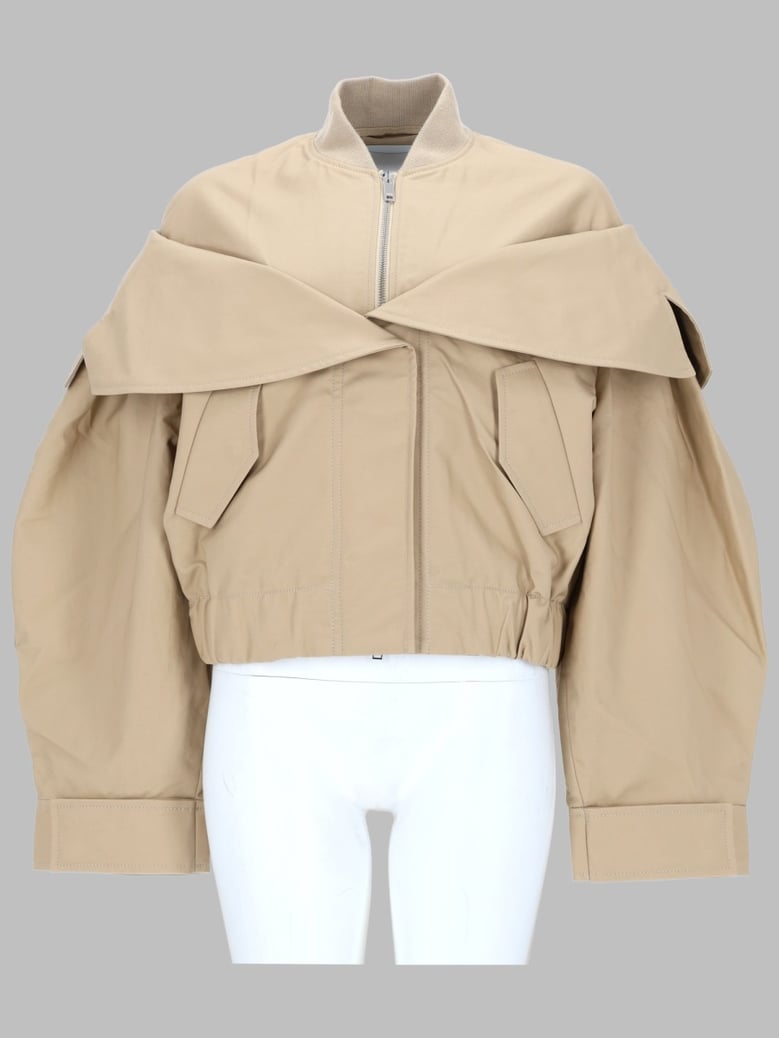 bomber jacket in organic cotton by Selfnex