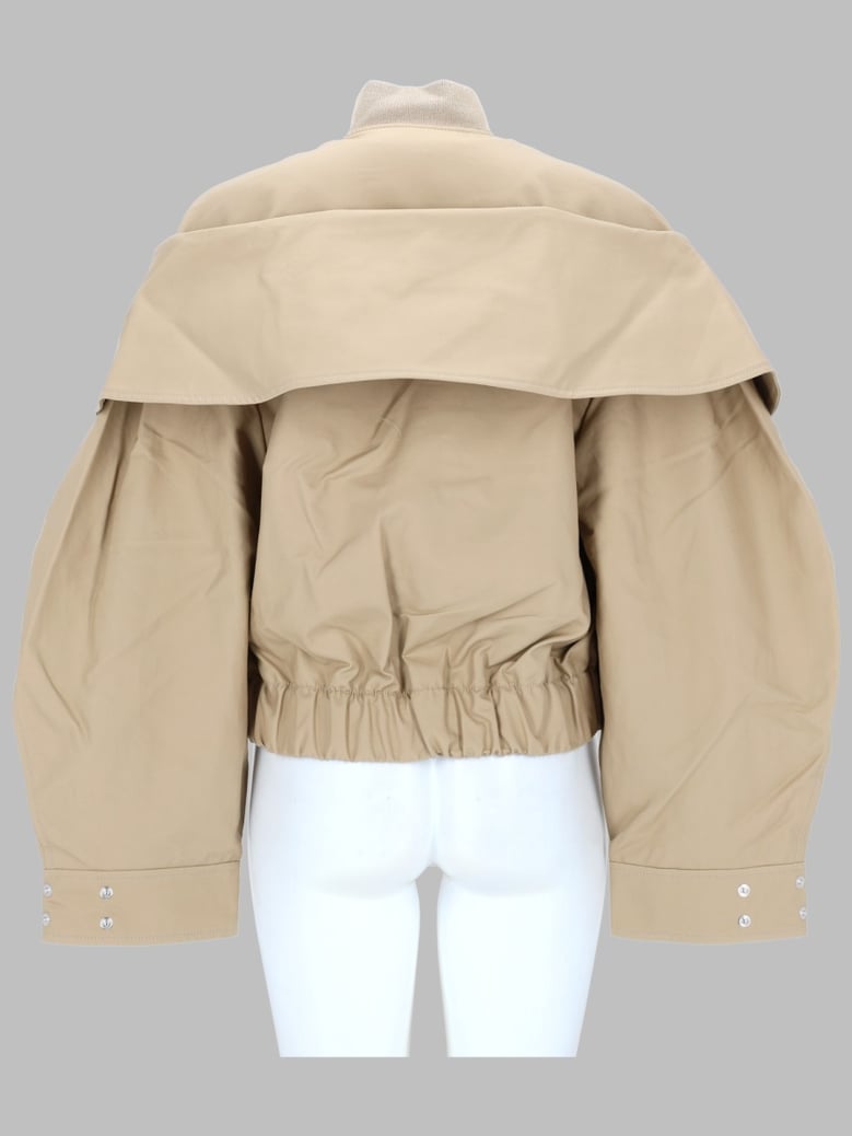 bomber jacket in organic cotton by Selfnex